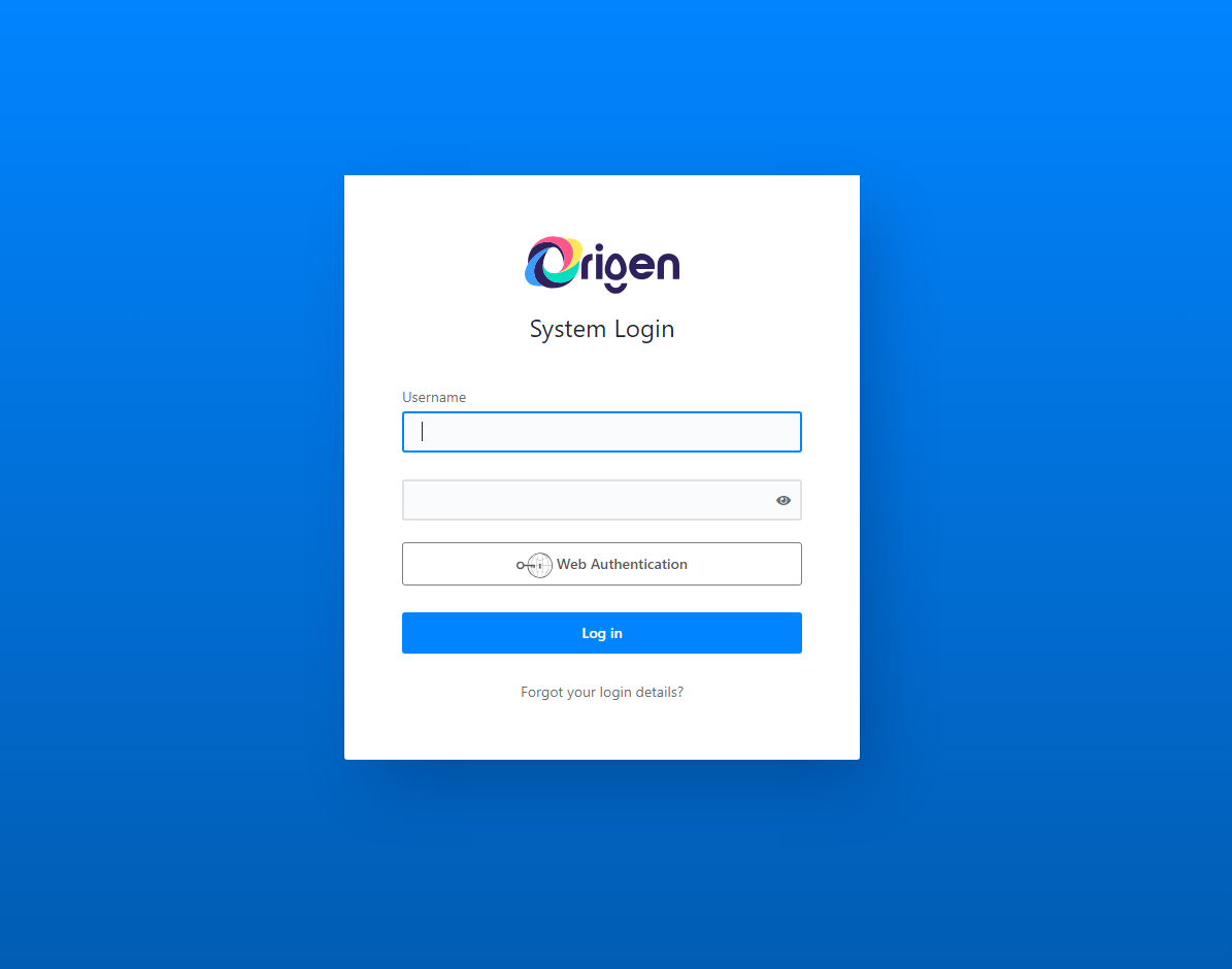 Login